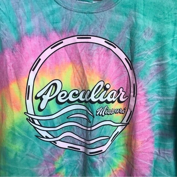 Vintage Peculiar‎ Missouri tie dye tshirt  2xl - Picture 2 of 9